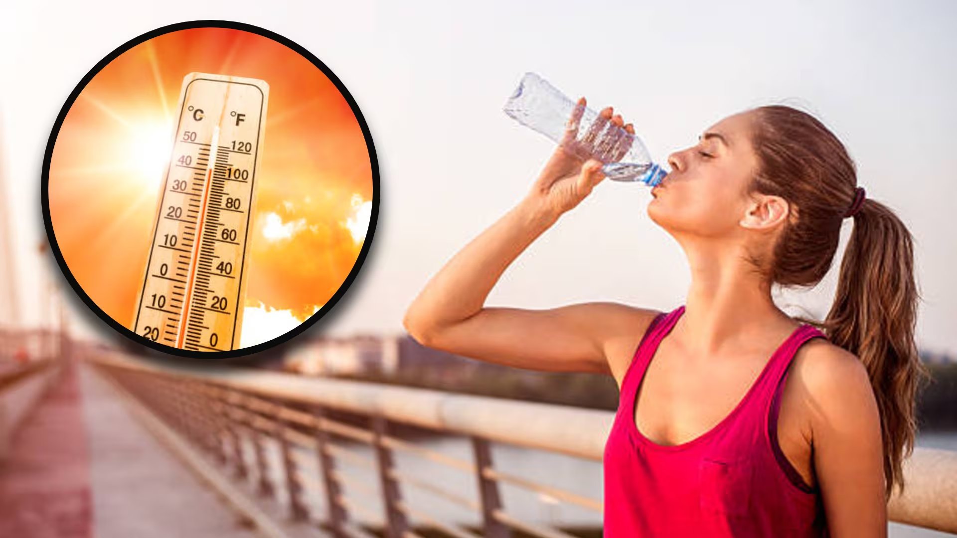 Con el aumento de las temperaturas es fundamental estar bien hidratados. Foto: (Jesús Tovar Sosa/Infobae)