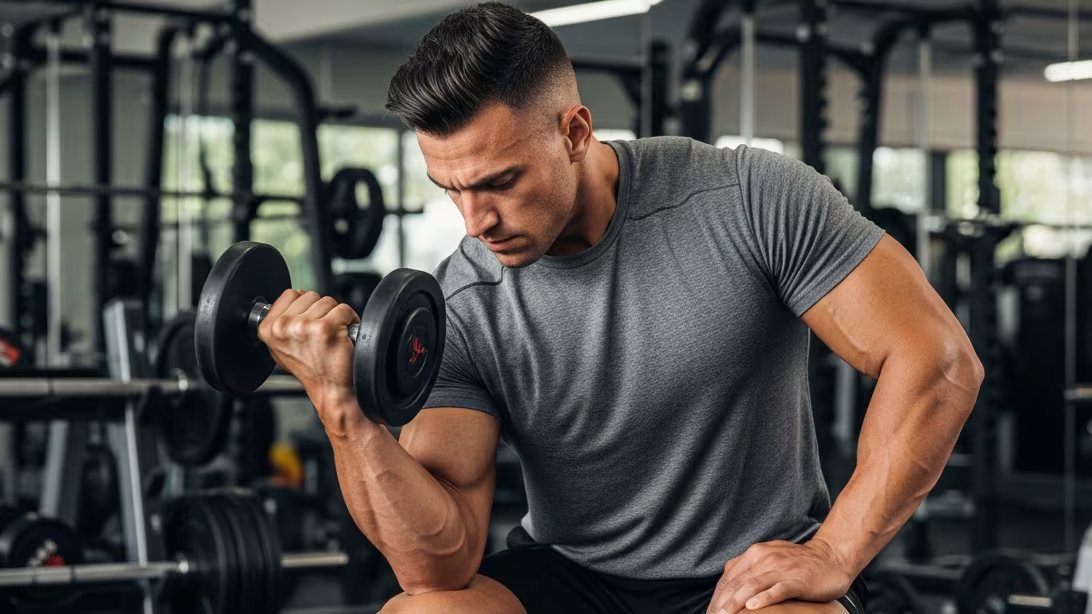 Subir cargas de manera progresiva y controlada en el entrenamiento de fuerza previene lesiones y optimiza los resultados físicos (Imagen Ilustrativa Infobae)