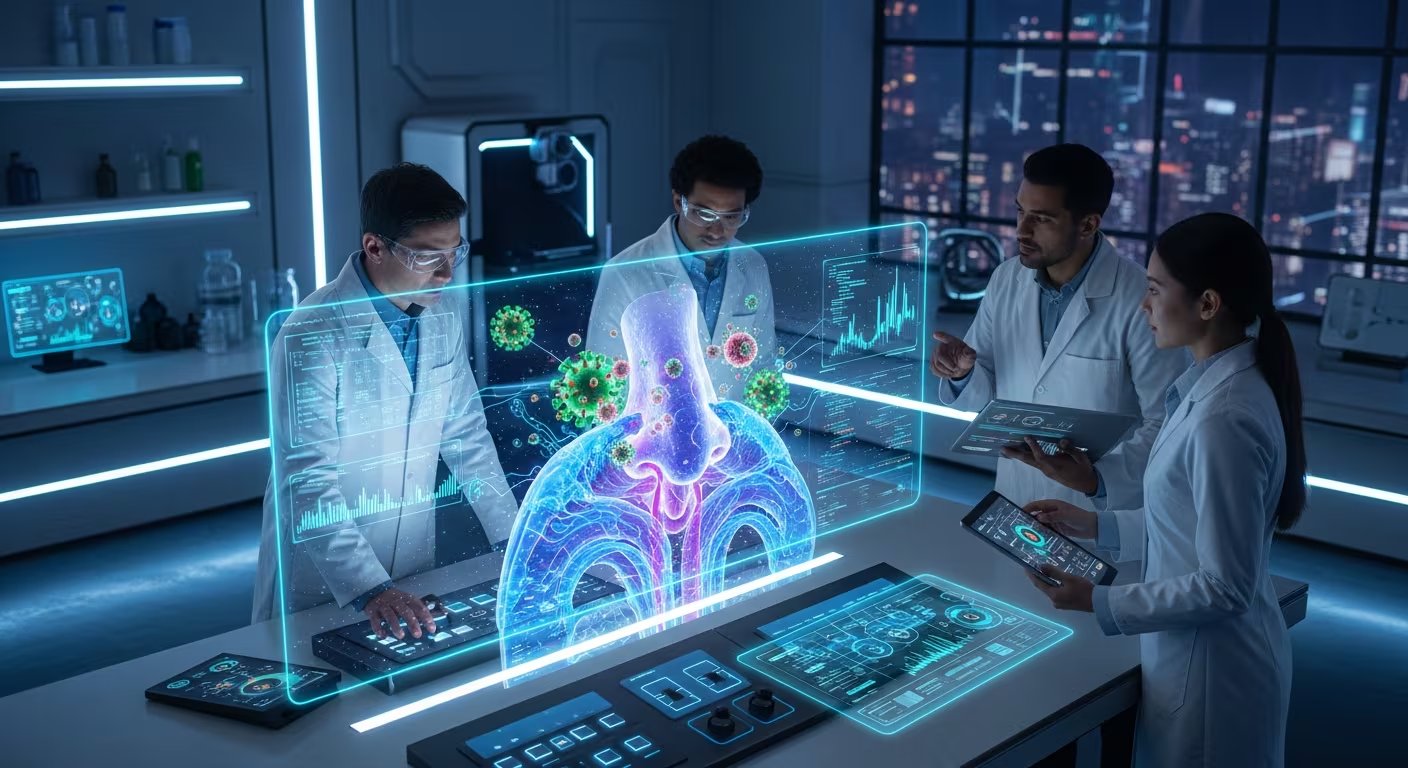 Amodei proyecta que la IA podrá asumir tareas completas en biología, diseñar experimentos y acelerar el desarrollo de tratamientos contra cáncer, Alzheimer y enfermedades cardíacas, abriendo la puerta a avances médicos sin precedentes (Imagen Ilustrativa Infobae)