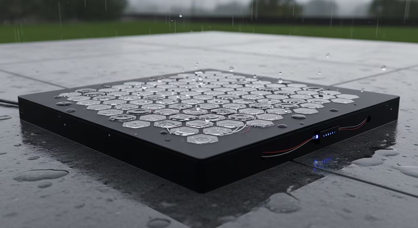 Generar electricidad con las gotas de lluvia es totalmente posible. (Imagen Ilustrativa Infobae)