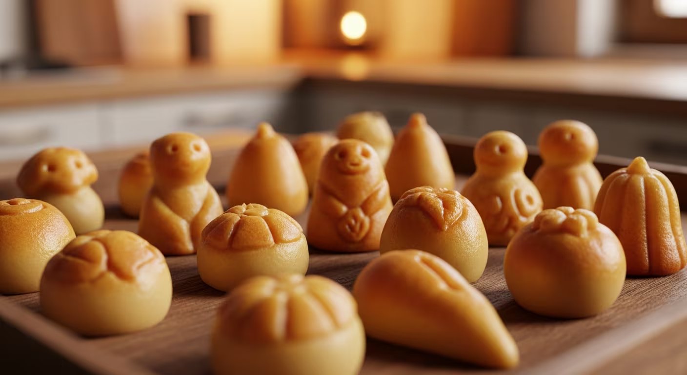 Dulce clásico a base de almendras molidas, azúcar y clara de huevo, moldeado en pequeñas figuras (Imagen Ilustrativa Infobae)