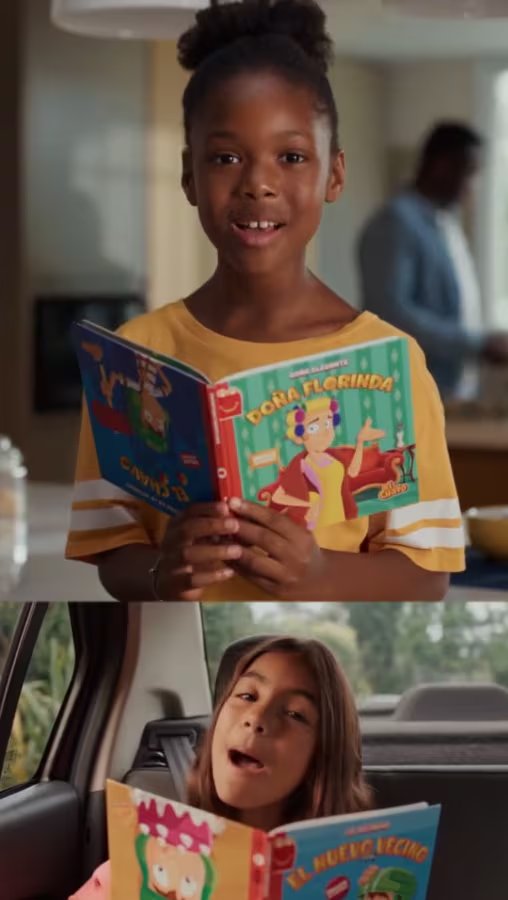 La propuesta sustituye los juguetes tradicionales por libros de cuentos y actividades. (Chespirito / Instagram)