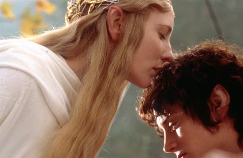 Blanchett subrayó la profundidad e impacto de los personajes femeninos en la trilogía, pese a su limitada presencia en la narración principal (New Line Cinema)