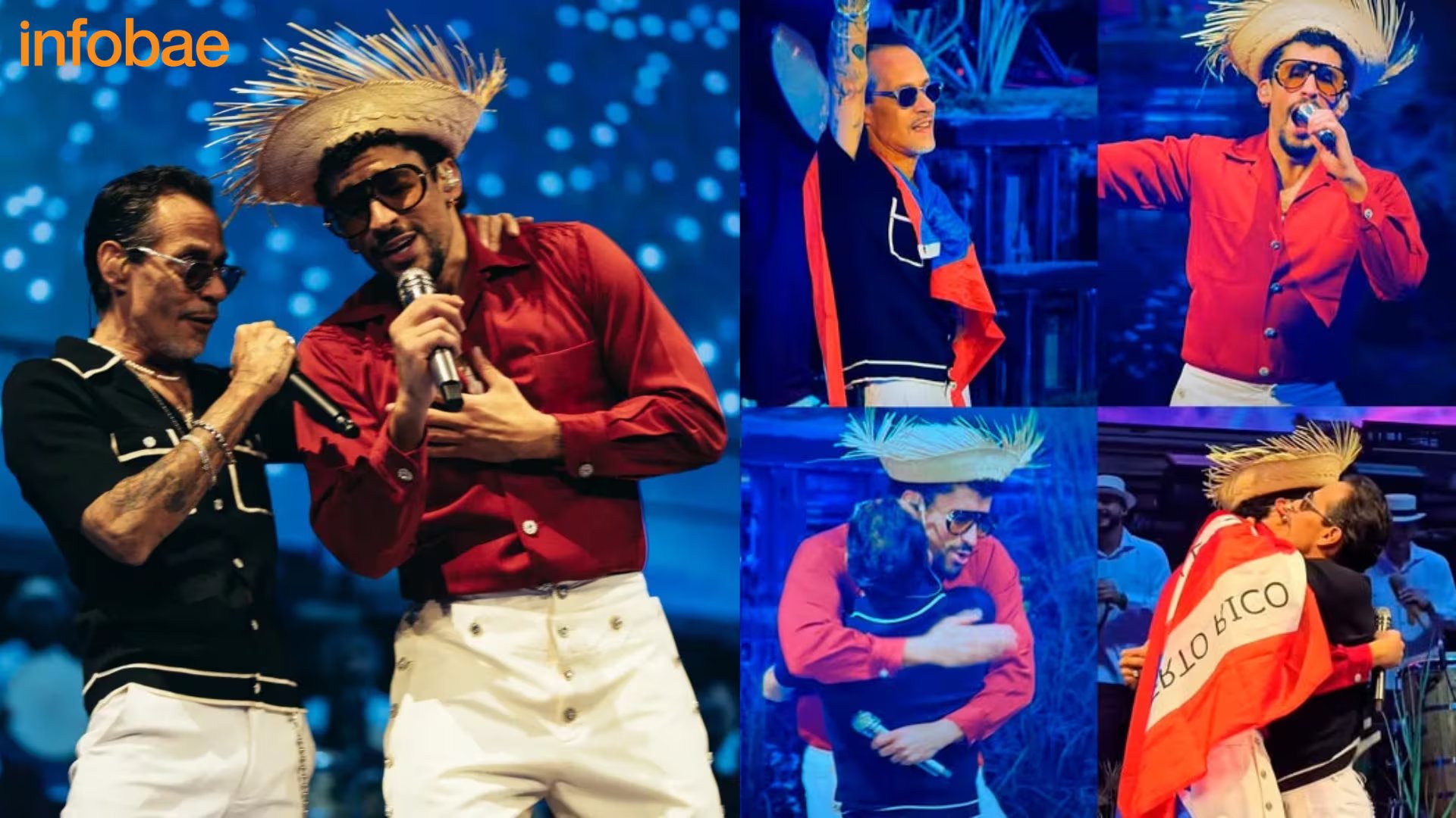 Analistas musicales aseguran que la visibilidad de Bad Bunny y el reconocimiento de artistas como Marc Anthony marcan un punto de inflexión en la cultura popular
(Composición Infobae)