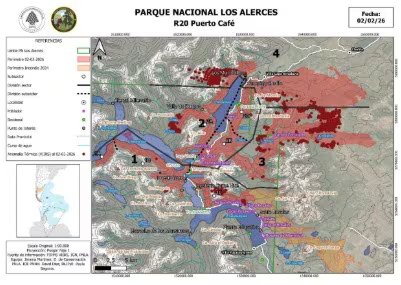 Las lluvias previas a la temporada de incendios cayeron hasta 25 por ciento en Chile y 20 por ciento en la Patagonia (PN)
