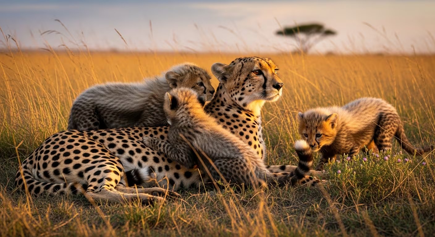 Bertie Gregory, de National Geographic, documenta cómo los guepardos utilizan estrategias para evitar enfrentamientos y sobrevivir (Imagen Ilustrativa Infobae)