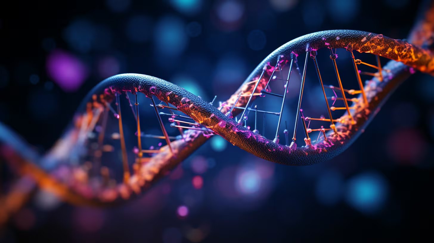 La estructura tridimensional del ADN (Imagen ilustrativa Infobae)