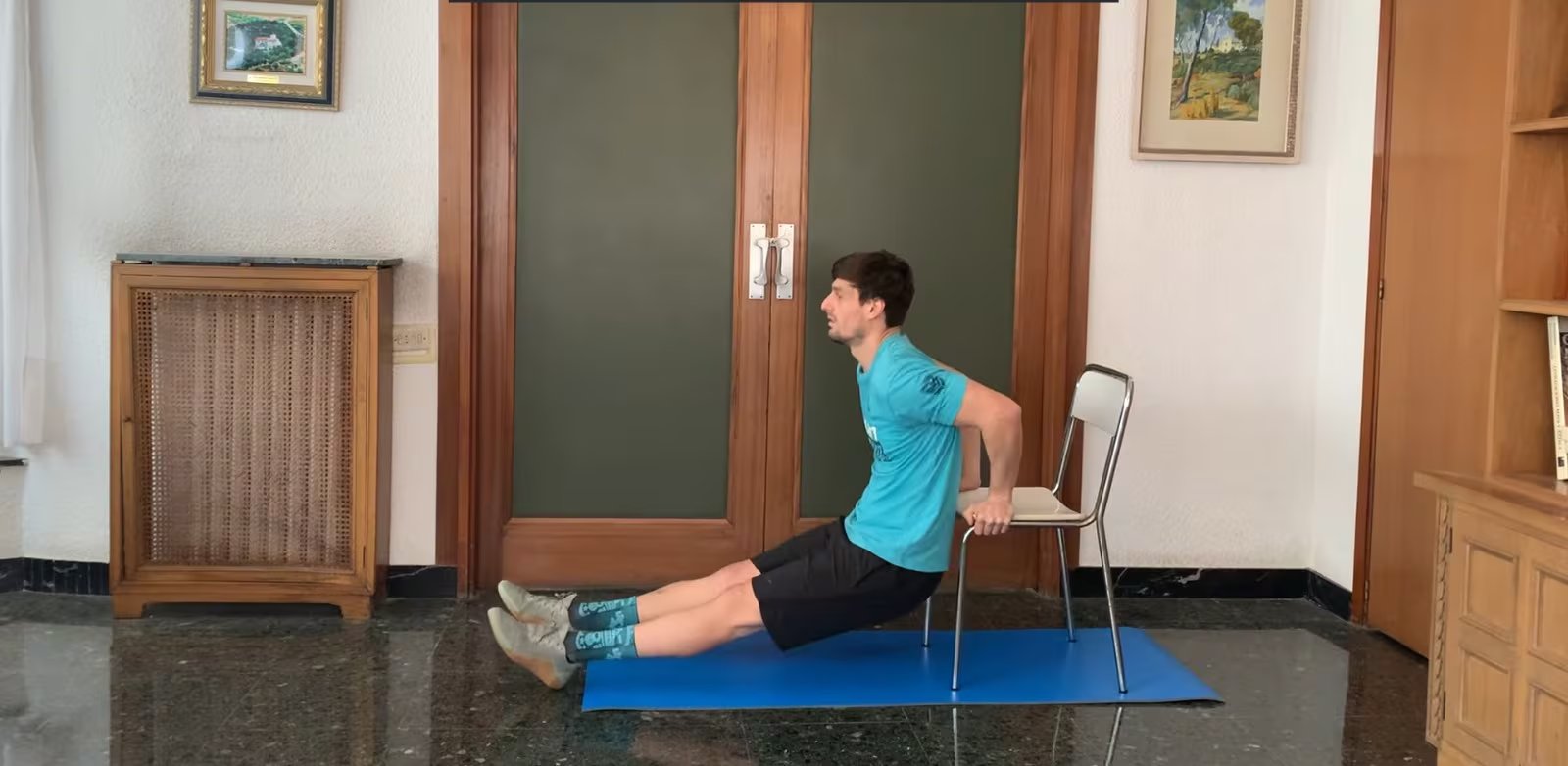 Este ejercicio se puede hacer desde casa (yt/@thebattlegym)