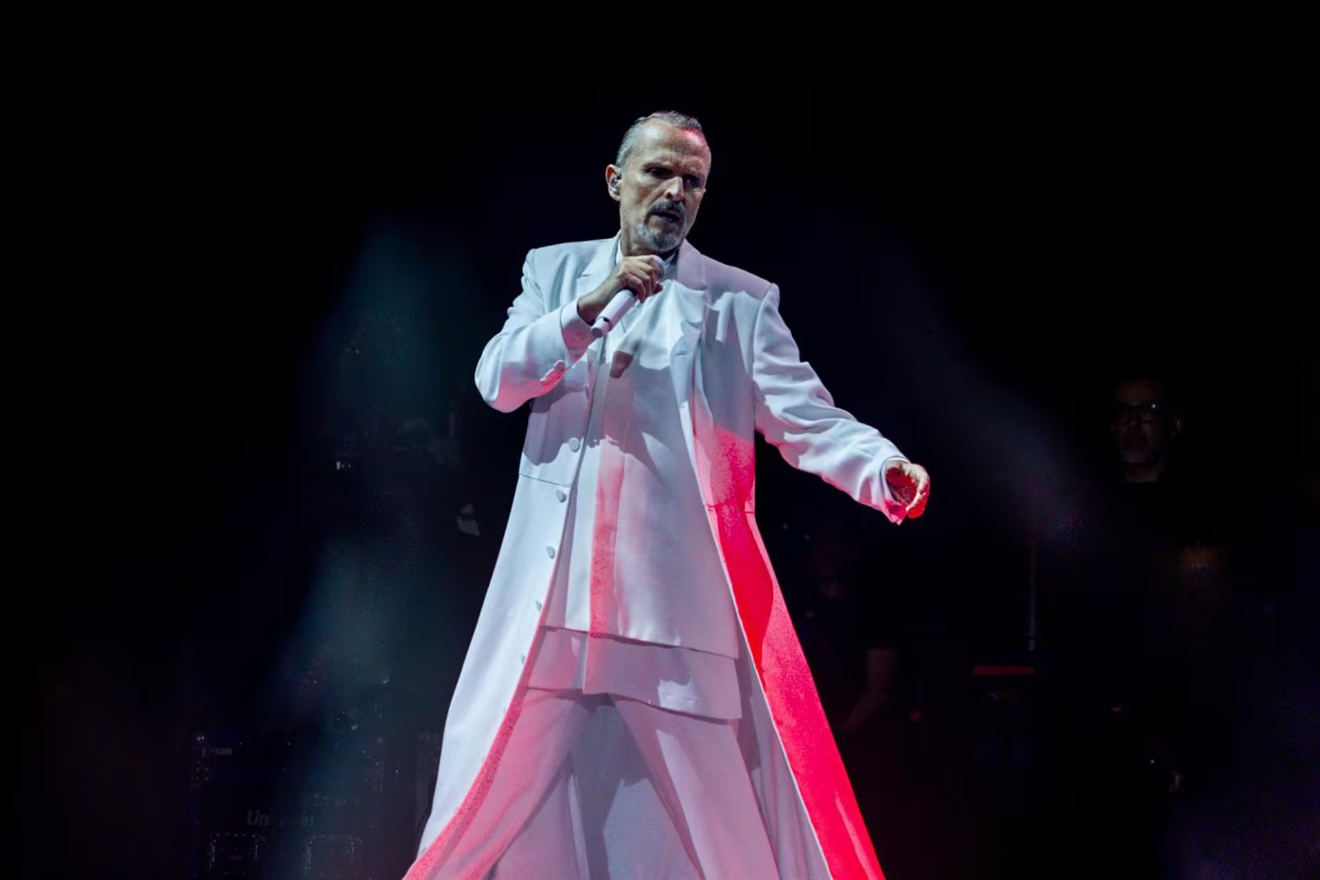 Miguel Bosé se ha reencontrado con su público madrileño 8 años después. (IMAGEN DE ARCHIVO).