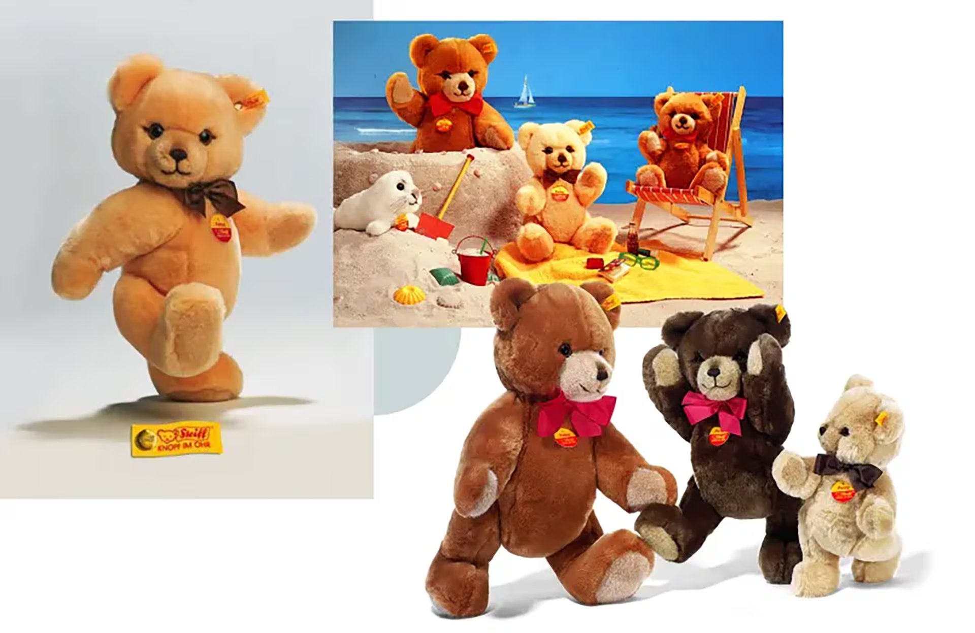 Los osos fueron cambiando con el tiempo: así lucían en 1984 (corporate.steiff.com)