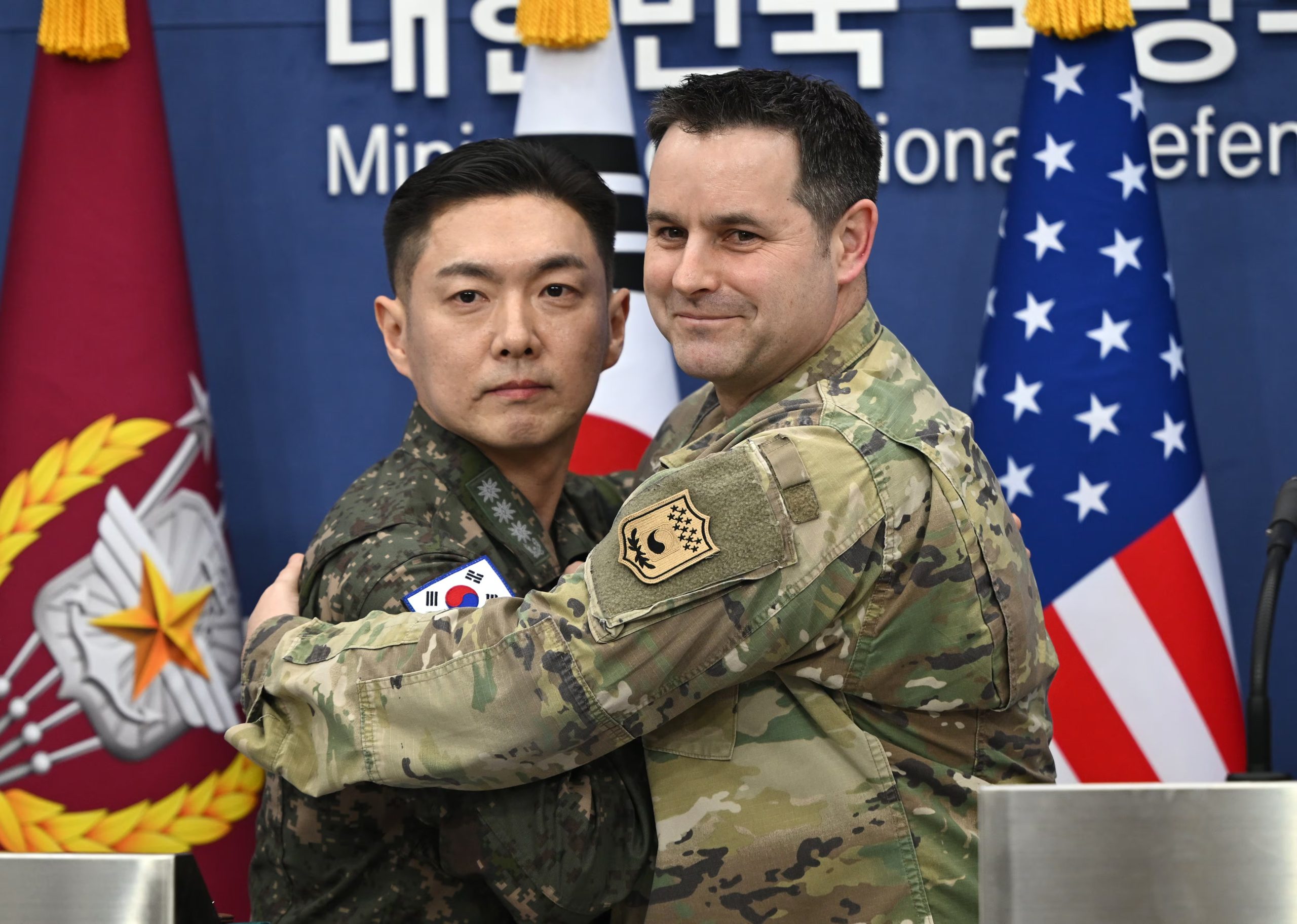 Las maniobras militares Freedom Shield 2026 fueron anunciadas en Seúl, Corea del Sur (Jung Yeon-je/Pool Foto vía AP)