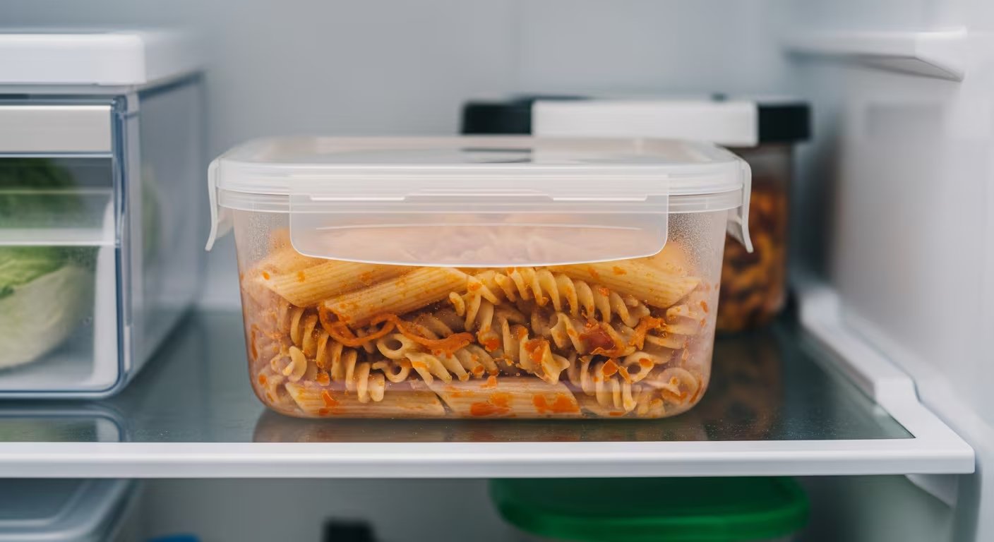 Las sobras de pasta y otros alimentos cocidos pueden conservarse seguros en la heladera por un máximo de cuatro días (Imagen Ilustrativa Infobae)