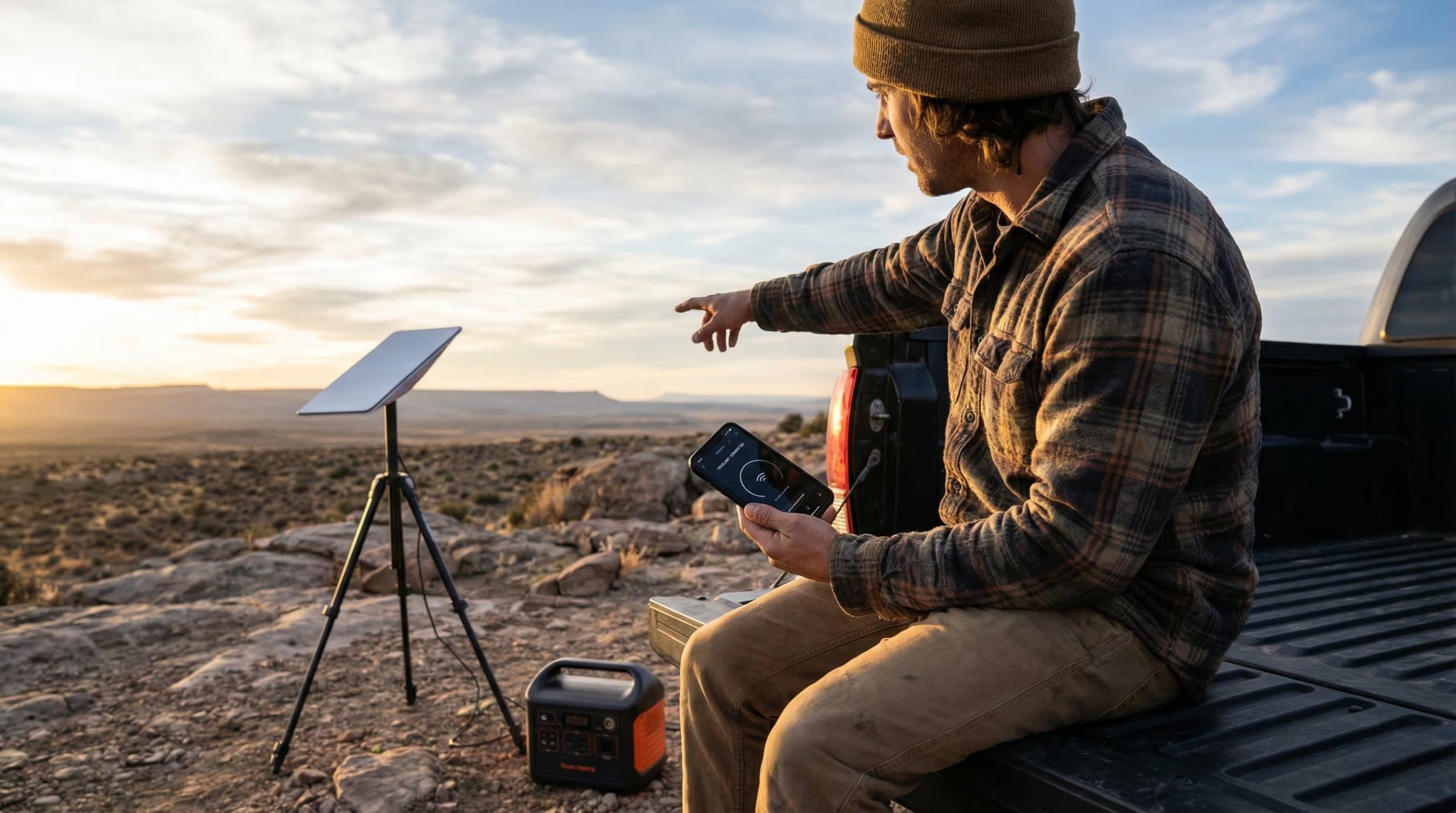 El usuario debe instalar un kit compuesto por una antena motorizada, un router Wi-Fi y los cables correspondientes. (Imagen Ilustrativa Infobae)