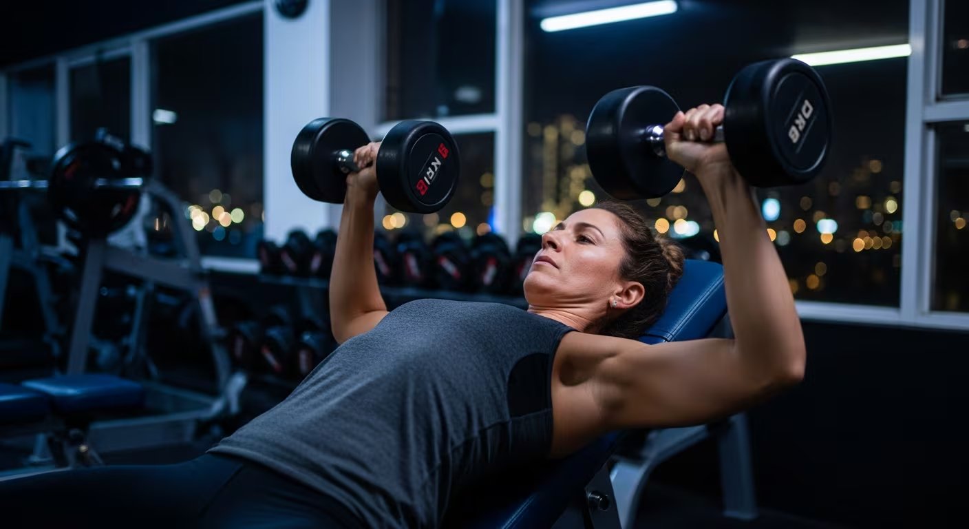 El uso de barra, mancuernas o máquinas produce resultados similares, siempre que haya progresión y adaptación a las preferencias y necesidades individuales (Imagen Ilustrativa Infobae)