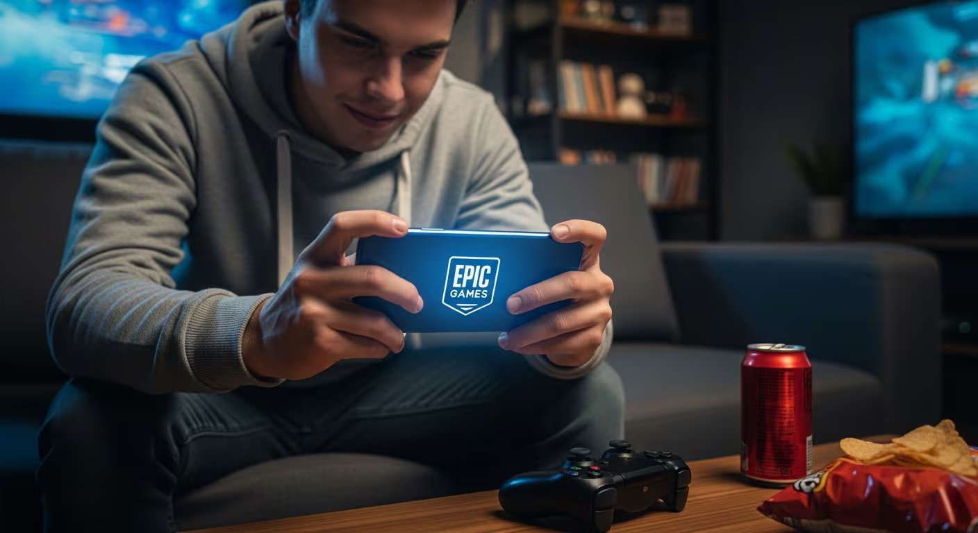 Los usuarios de Android en todo el mundo y iOS en la Unión Europea pueden acceder a juegos gratuitos descargando la aplicación móvil de Epic Games Store. (Imagen Ilustrativa Infobae)