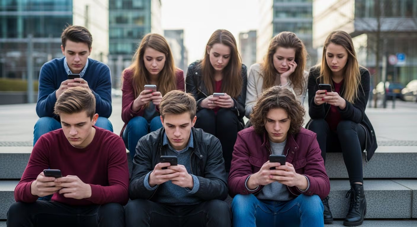 Estudios advierten que la tecnología digital dispersa la atención de los estudiantes y dificulta la consolidación del conocimiento. (Imagen Ilustrativa Infobae)