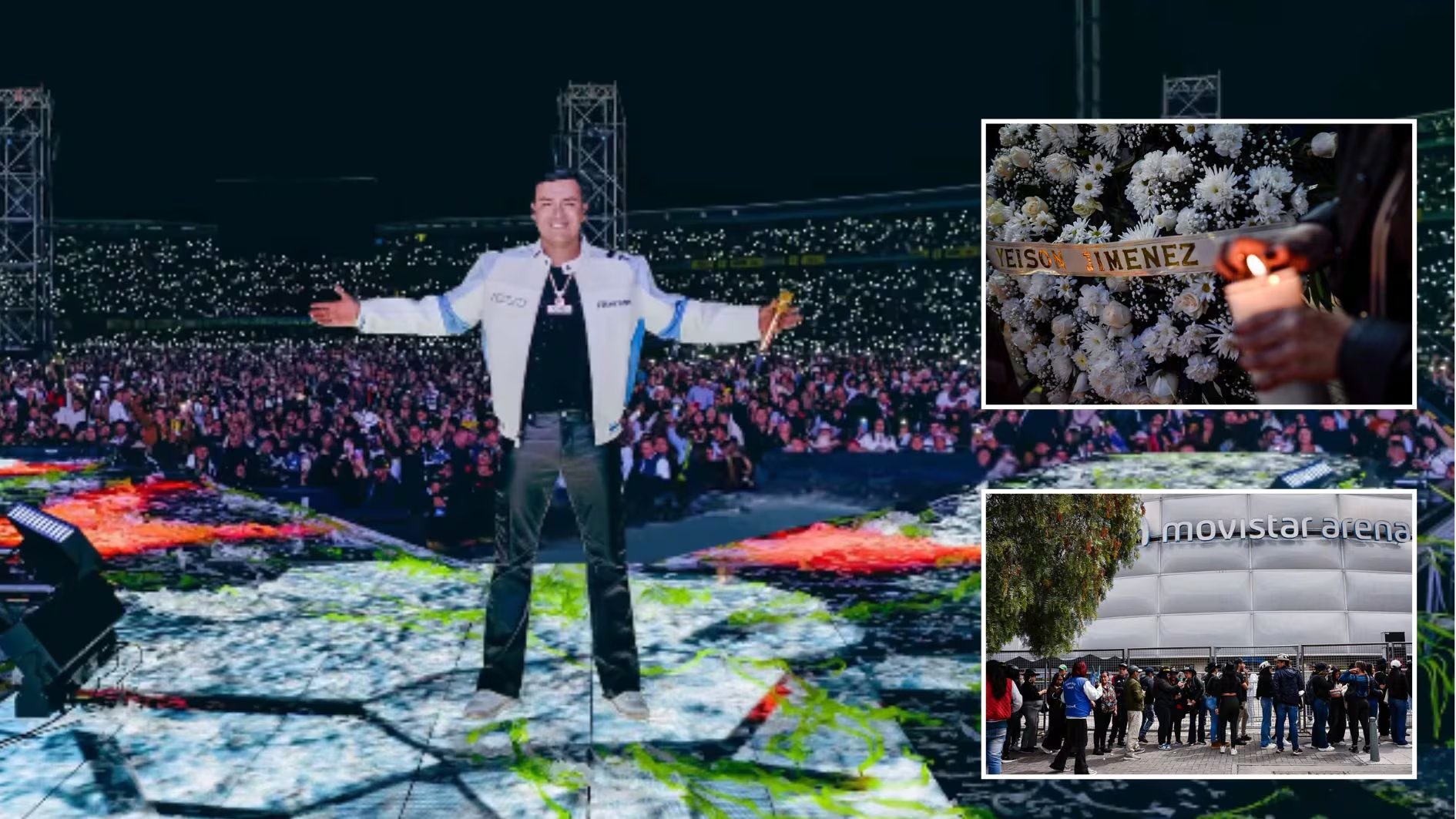 La partida de Yeison Jiménez sigue recordándose en varios espectáculos - crédito Cristian Bayona / Colprensa