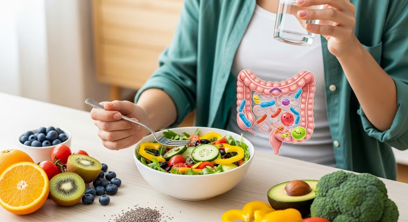 Los especialistas enfatizan el consumo diario de fibra como estrategia clave para un tránsito intestinal óptimo y la prevención de molestias digestivas (Imagen Ilustrativa Infobae)