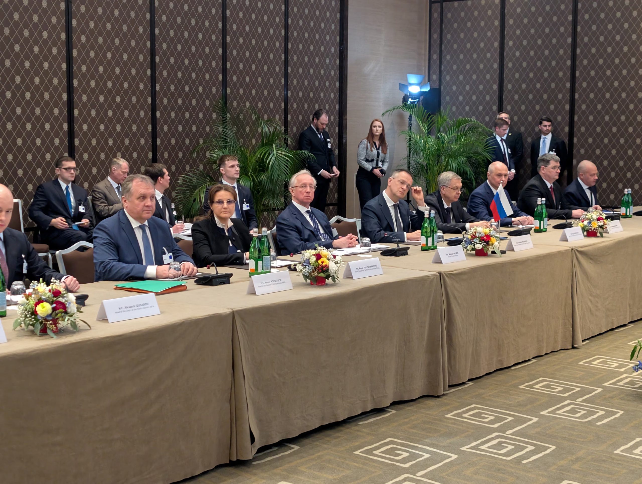 La delegación rusa considera que las negociaciones fueron 