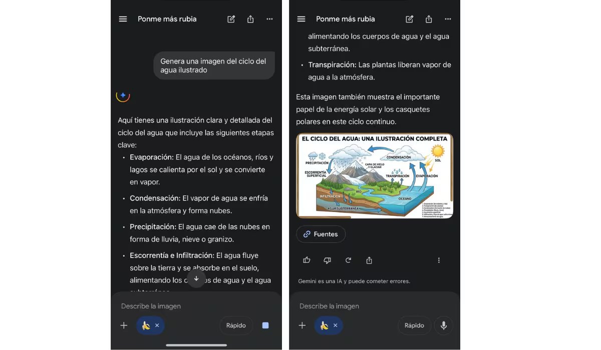 Nano Banana 2 permite crear texto claro para maquetas de marketing y tarjetas de felicitación. (Gemini)