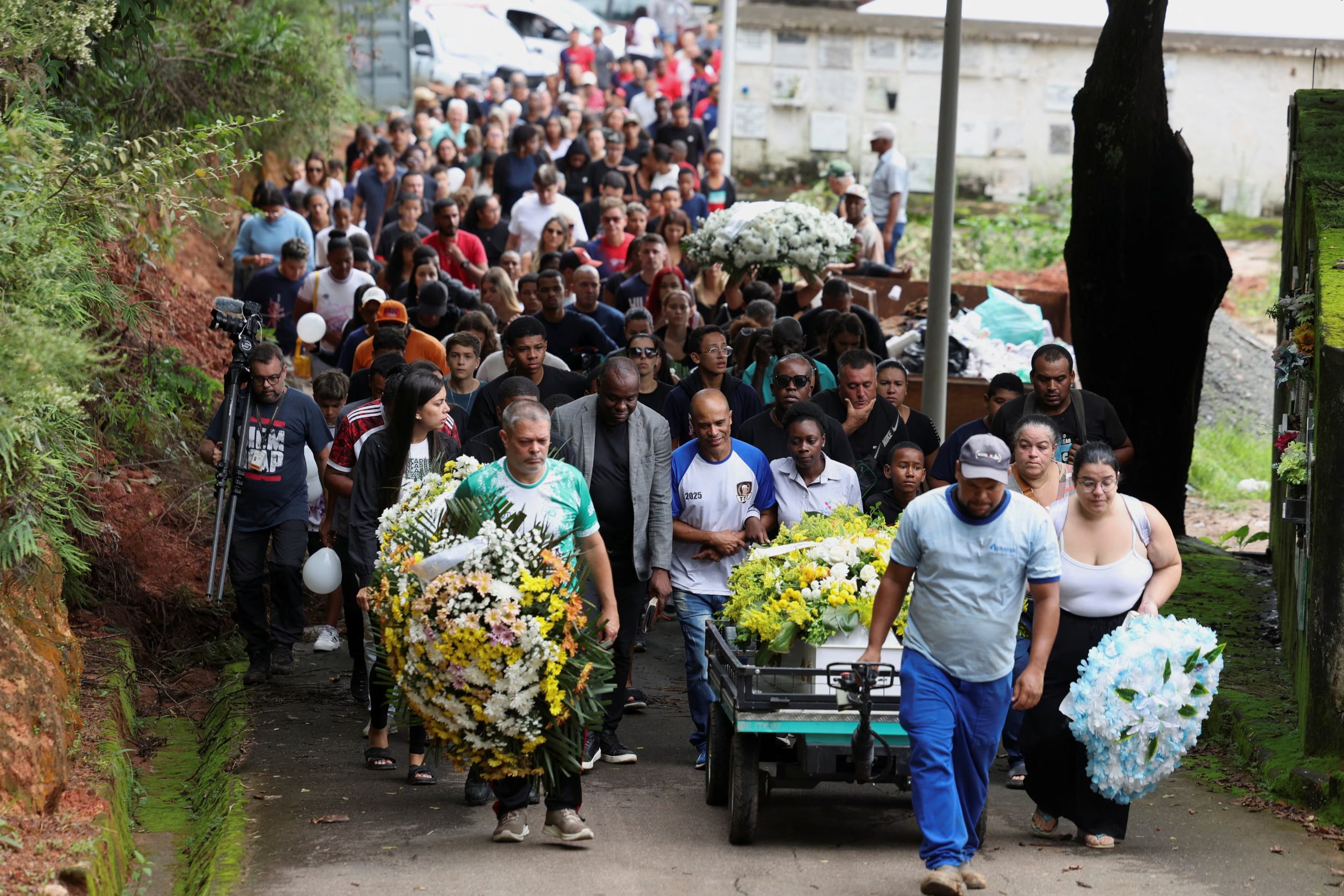 Subió a 59 las muertes por las lluvias torrenciales en el sureste de Brasil. REUTERS/Pilar Olivares