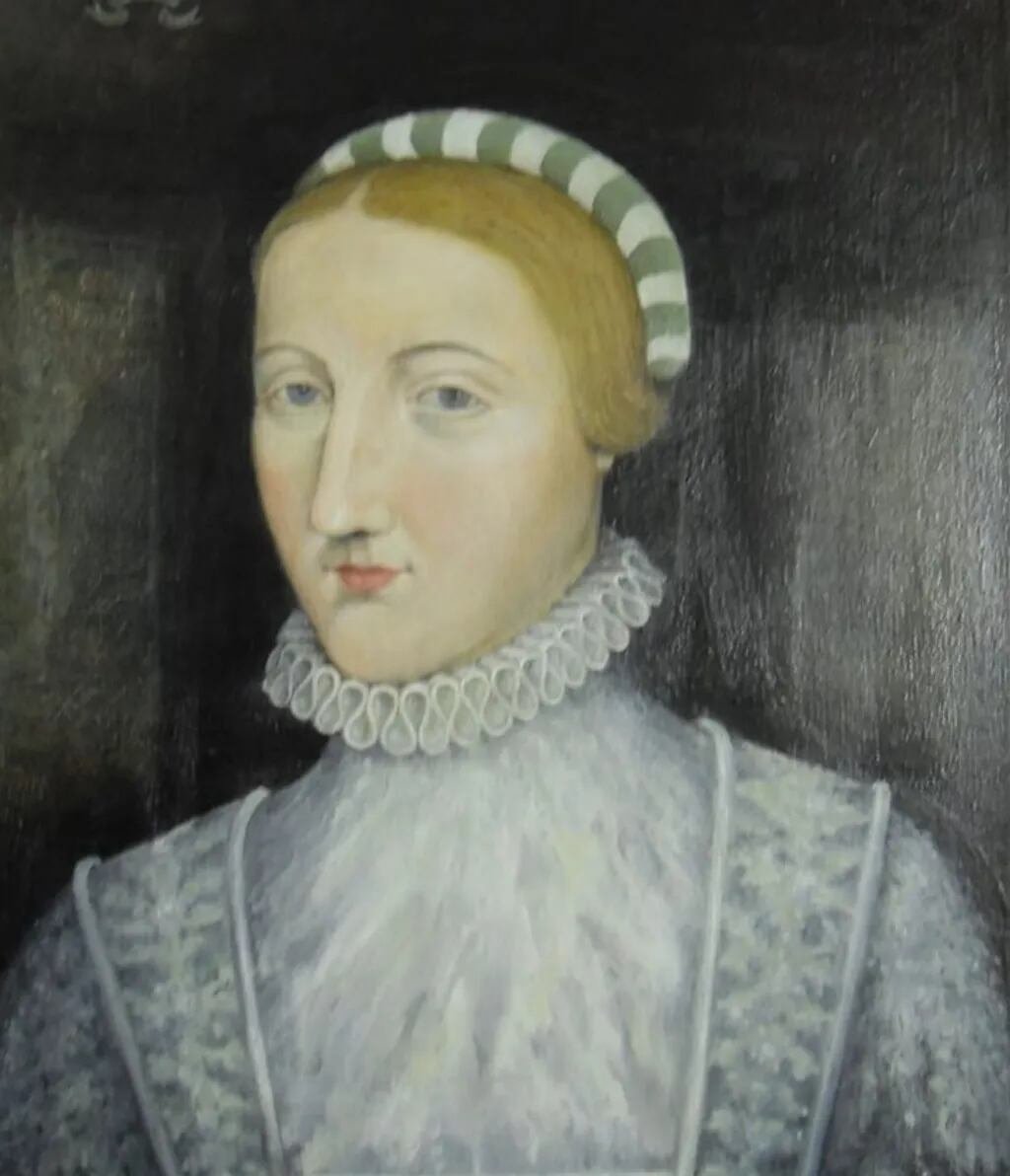 Anne Hathaway pintada por Roger Brian Dunn.