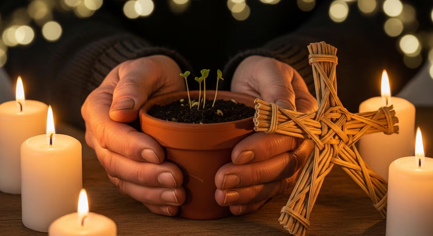 Imbolc marca el inicio del ciclo agrícola y espiritual, influyendo en la vida rural e integrando antiguos rituales paganos (Imagen Ilustrativa Infobae)