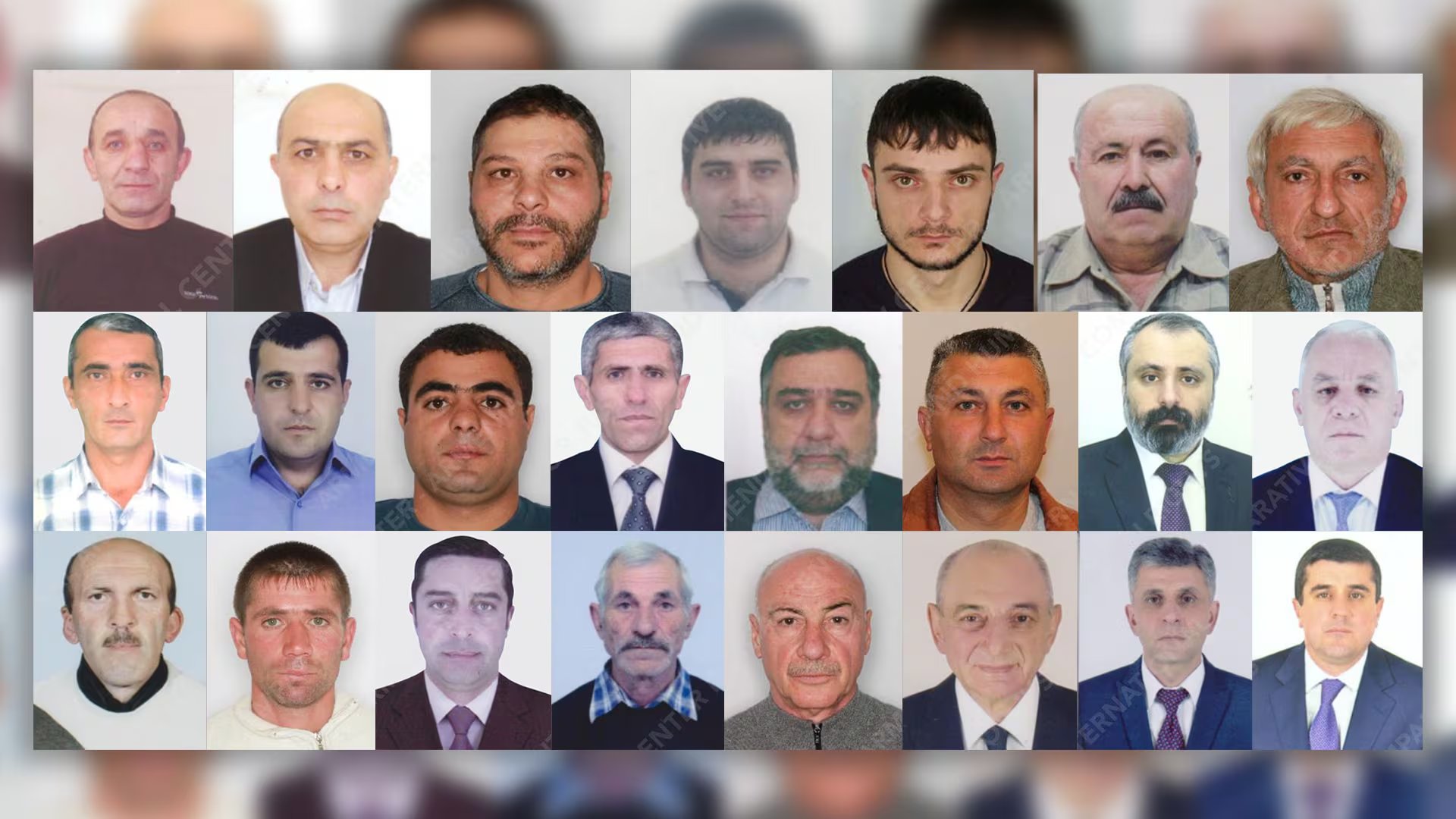 Un tribunal militar en Bakú dictó cadenas perpetuas a líderes separatistas de Karabaj