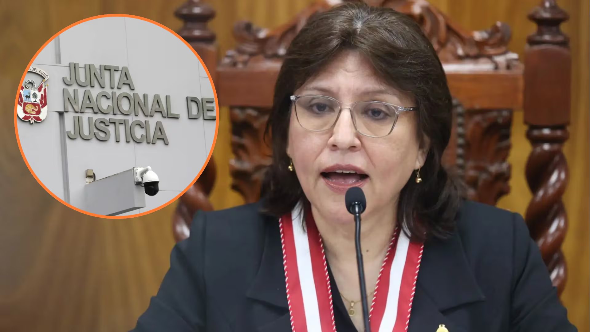 Delia Espinoza es destituida como fiscal suprema tras decisión unánime de la JNJ. (Foto composición: Infobae Perú)