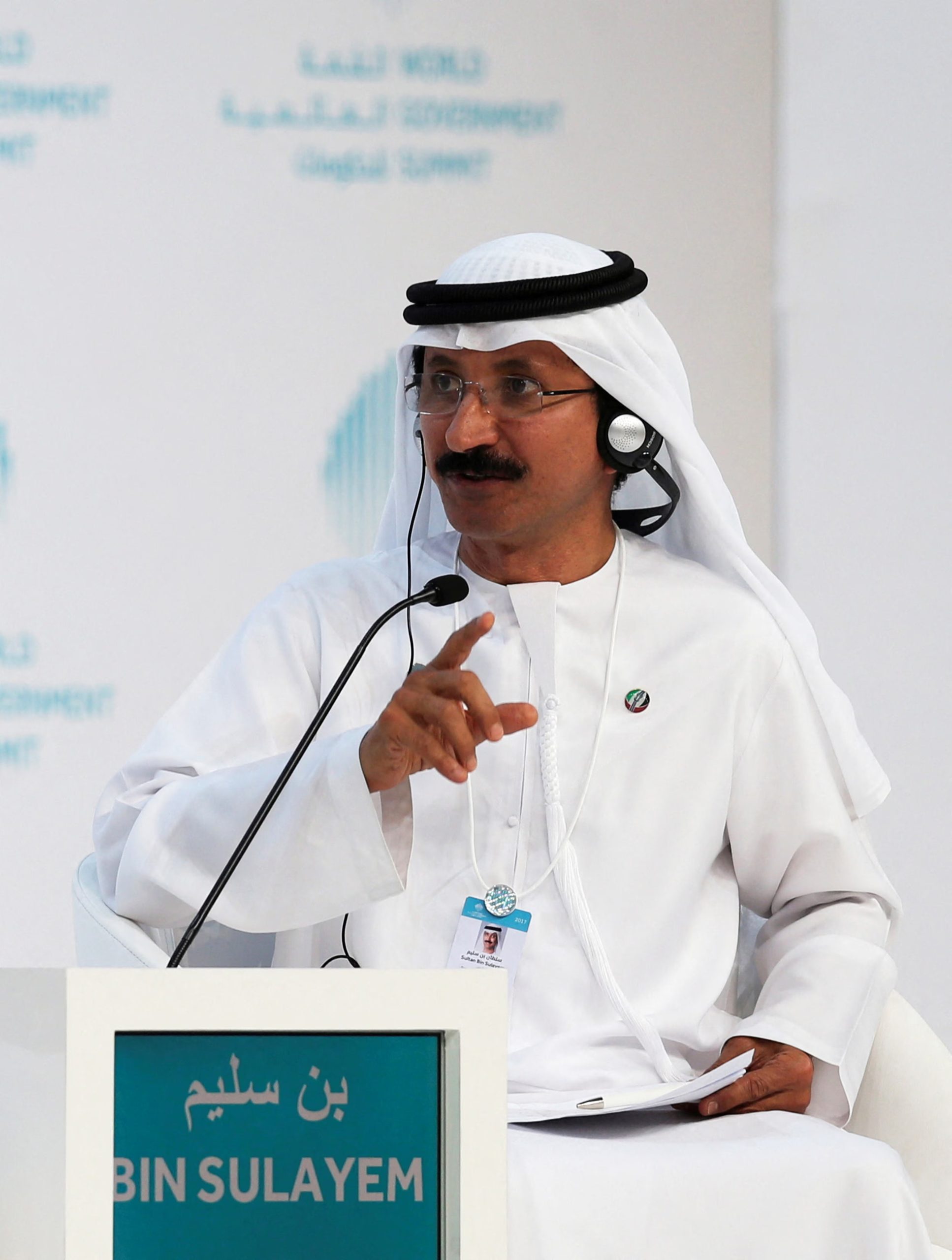 El sultán Ahmed bin Sulayem, Chairman and Los mensajes del magnate estadounidense, que actuó como asesor estratégico para el entonces directivo de DP World, se centraron en la complejidad de lograr alianzas sin generar suspicacias - crédito Reuters 