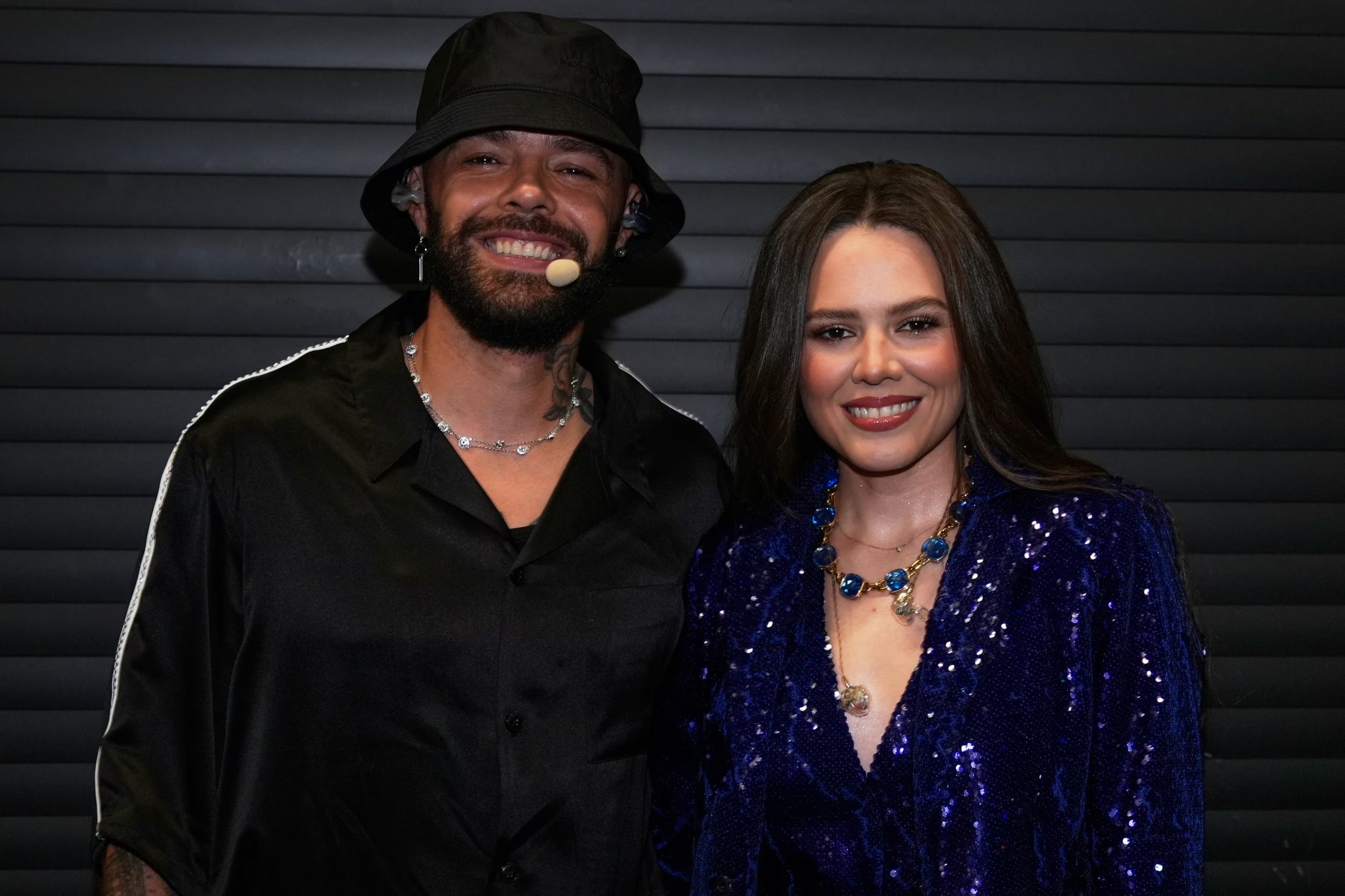 La combinación de pop y mariachi en el Auditorio Nacional evidencia la versatilidad de Jesse & Joy y su capacidad para fusionar géneros tradicionales y contemporáneos. (Foto AP/Marco Ugarte)