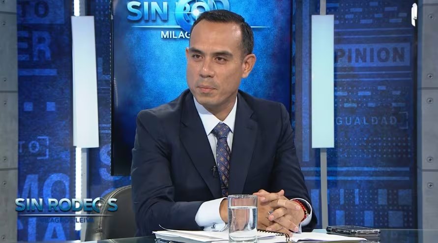 José Jerí afirma que la vacancia es la vía constitucional ante proceso en el Congreso. Panamericana Televisión / Sin Rodeos.