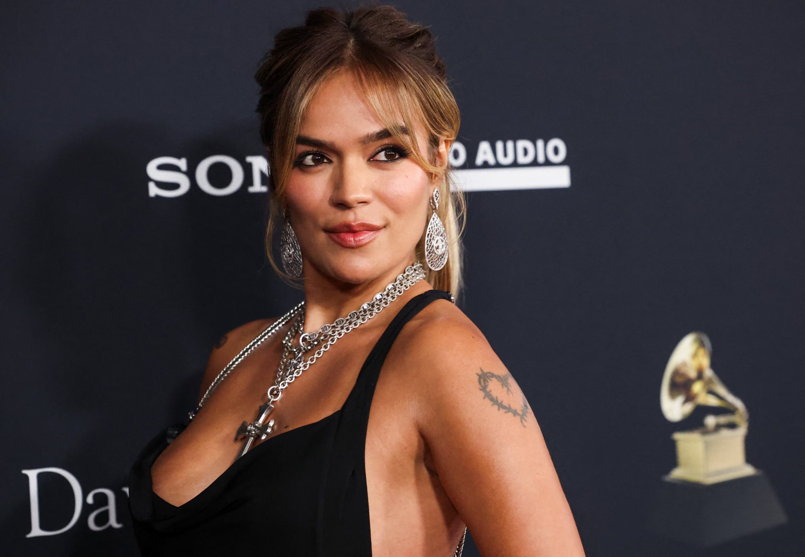 Karol G encabeza la cuota colombiana en la edición 68 de los Premios Grammy en Los Ángeles, nominada a Mejor álbum de pop latino por 'Tropicoqueta' - crédito Mario Anzuoni/REUTERS