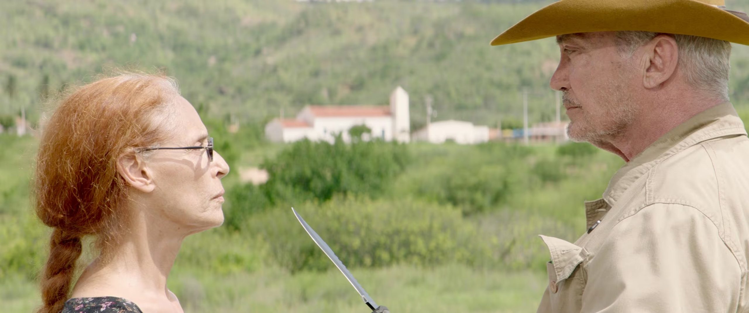 Sonia Braga y Udo Kier en 'Bacurau', de Kleber Mendonça Filho 