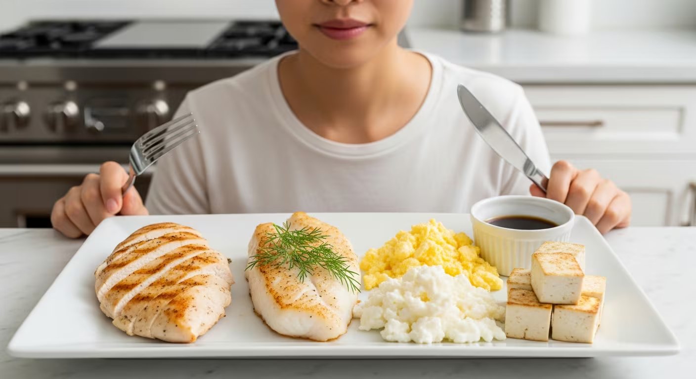 El método recomienda priorizar proteínas magras, verduras bajas en azúcar y grasas insaturadas, excluyendo almidones y frutas con alto contenido de azúcar (Imagen Ilustrativa Infobae)