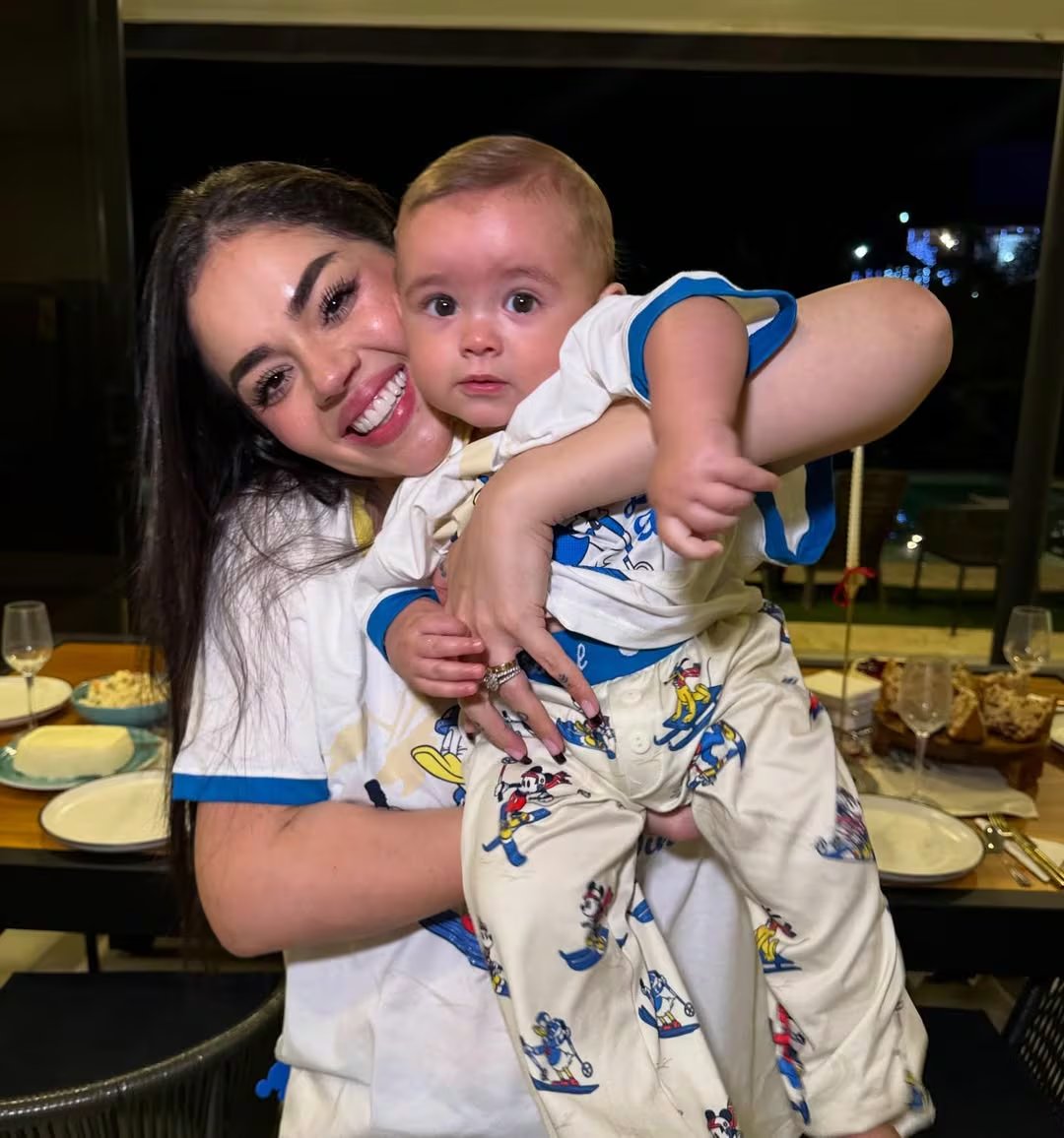 La Segura e Ignacio Baladán aseguraron que Lucca ya se encuentra en casa recuperándose de su cuadro de reflujo - crédito @la_segura / Instagram