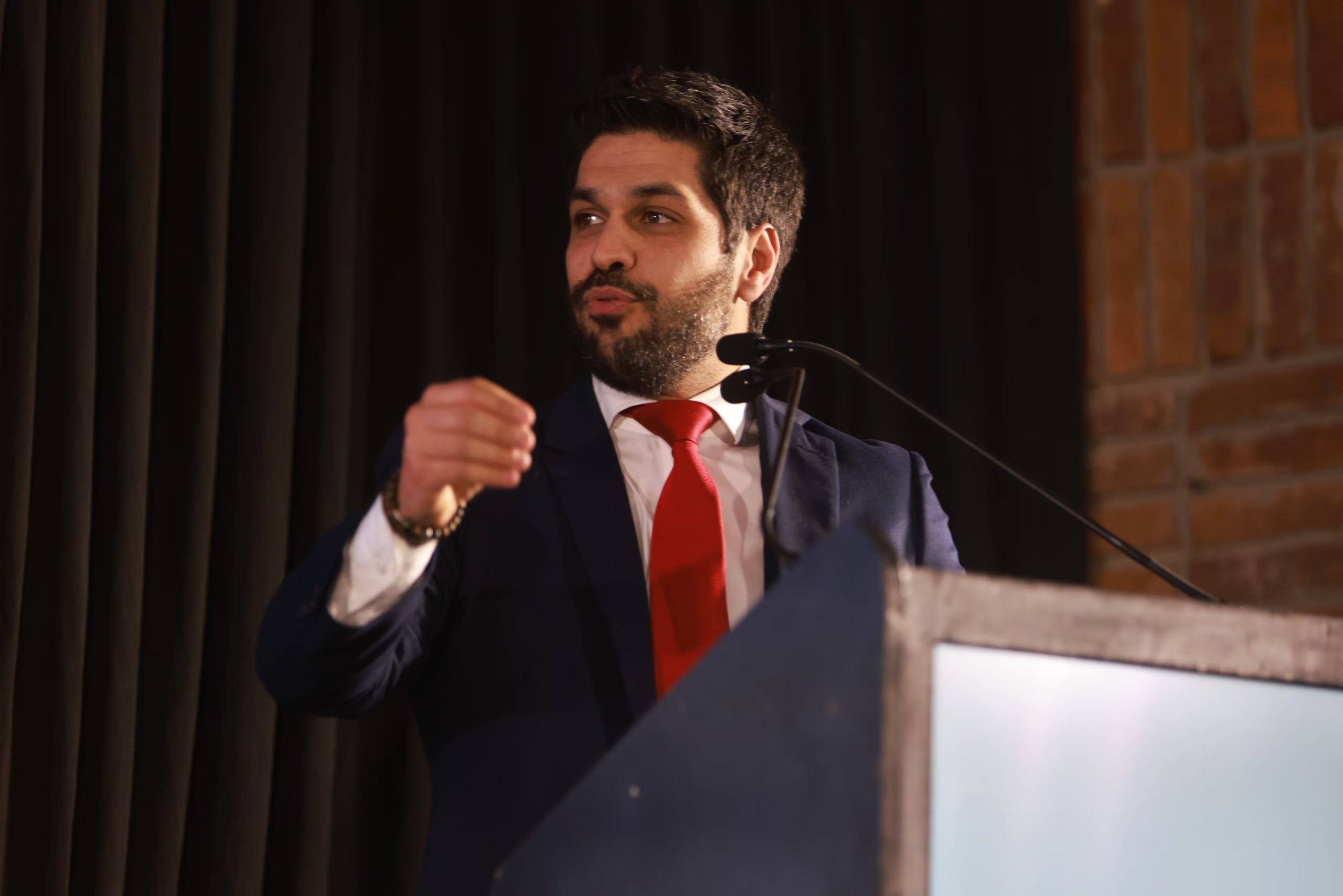 Foto de archivo del secretario general del Partido Colorado, Andrés Ojeda.EFE/ Gastón Britos
