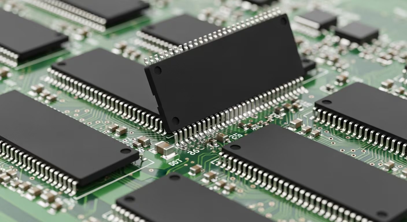 La demanda de chips de memoria por parte de empresas de IA está disparando sus precios. (Imagen ilustrativa Infobae) 