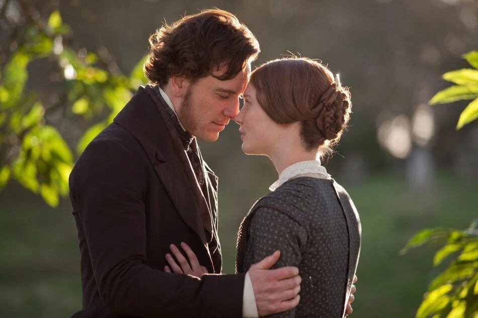 Michael Fassbender y Mia Wasikowska en 'Jane Eyre'