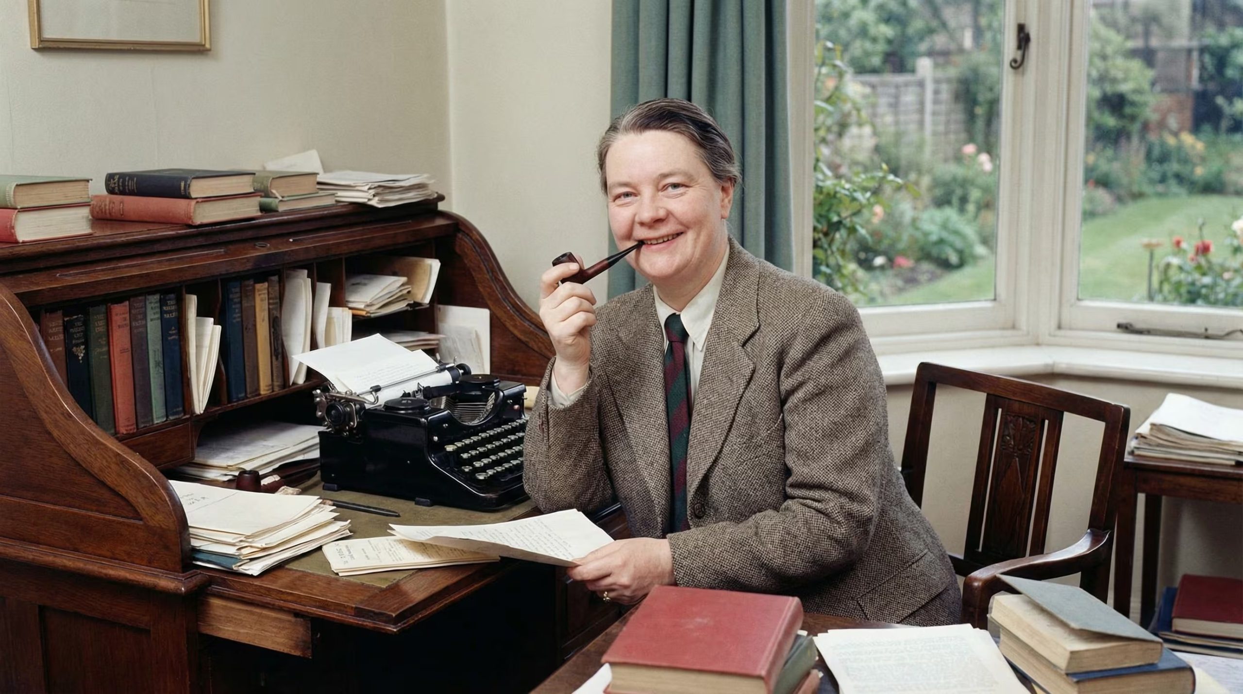 Dorothy L Sayers defendió la sofisticación psicológica y la inteligencia femenina en la novela de misterio, modernizando el papel de la mujer en el género (Imagen Ilustrativa Infobae)