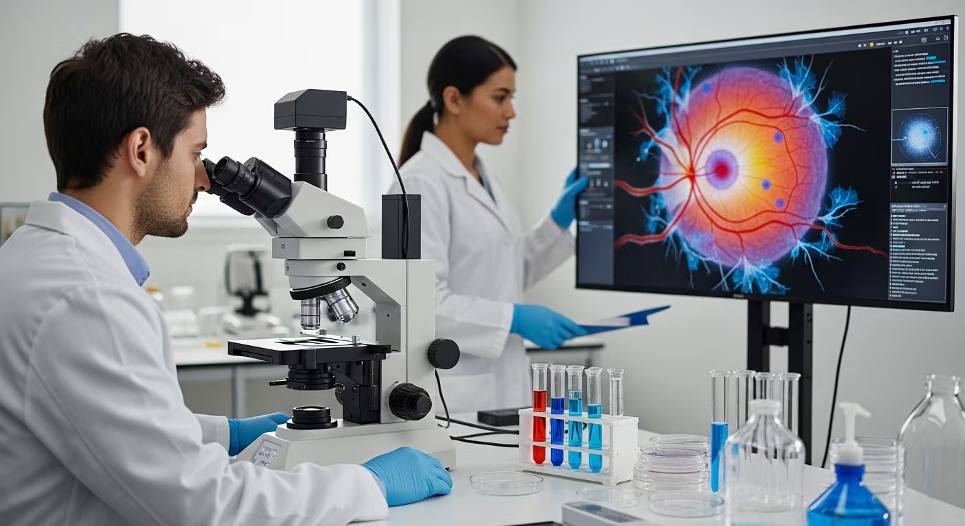 La predicción y optimización de compuestos por IsoDDE supera a métodos tradicionales y de inteligencia artificial al mantener alta correlación con resultados experimentales en seis familias proteicas. (Imagen Ilustrativa Infobae)