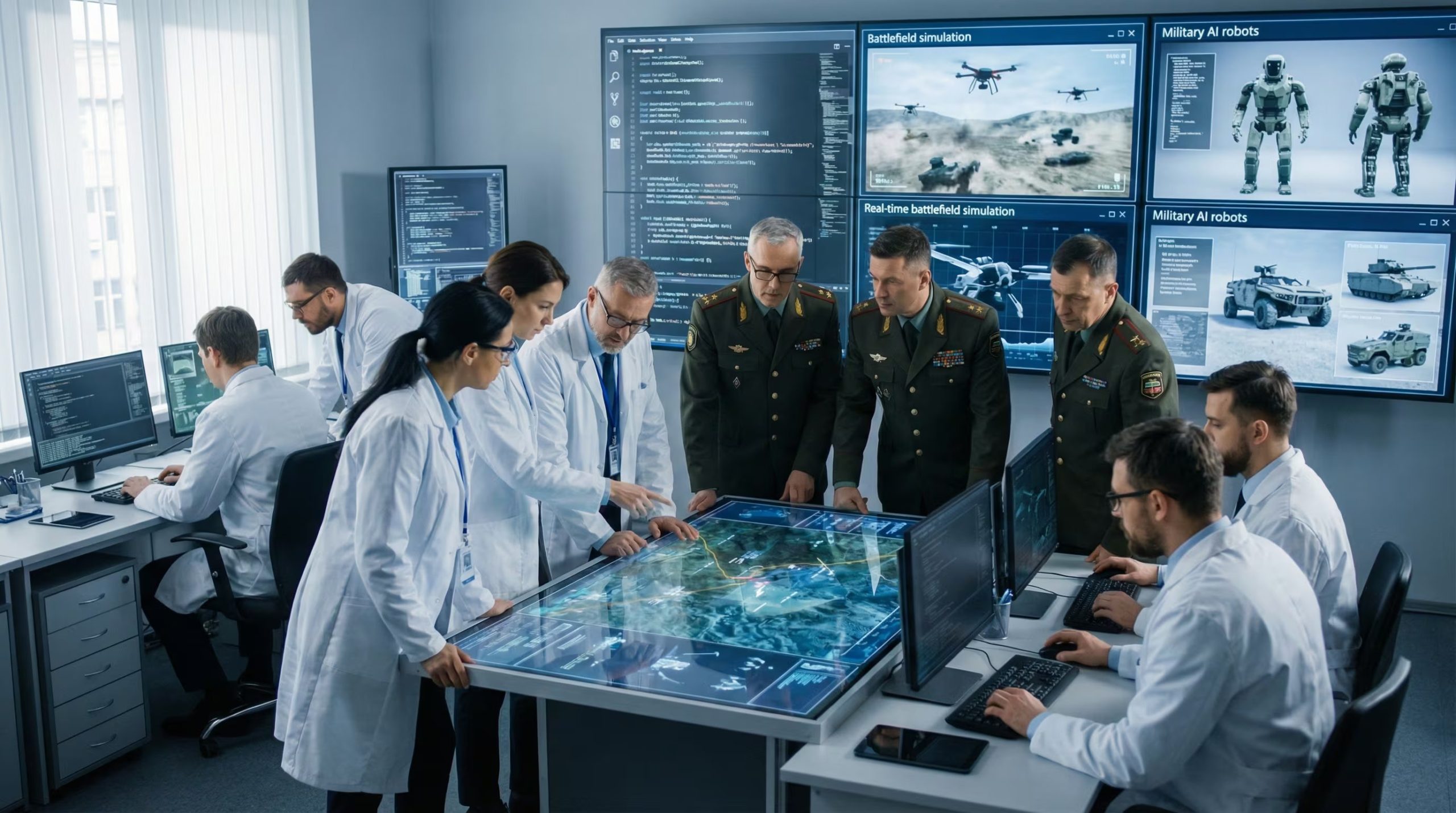  La inteligencia artificial transforma la toma de decisiones militares, permitiendo a los centros de comando analizar datos en tiempo real y coordinar operaciones con una precisión sin precedentes
(Imagen Ilustrativa Infobae)