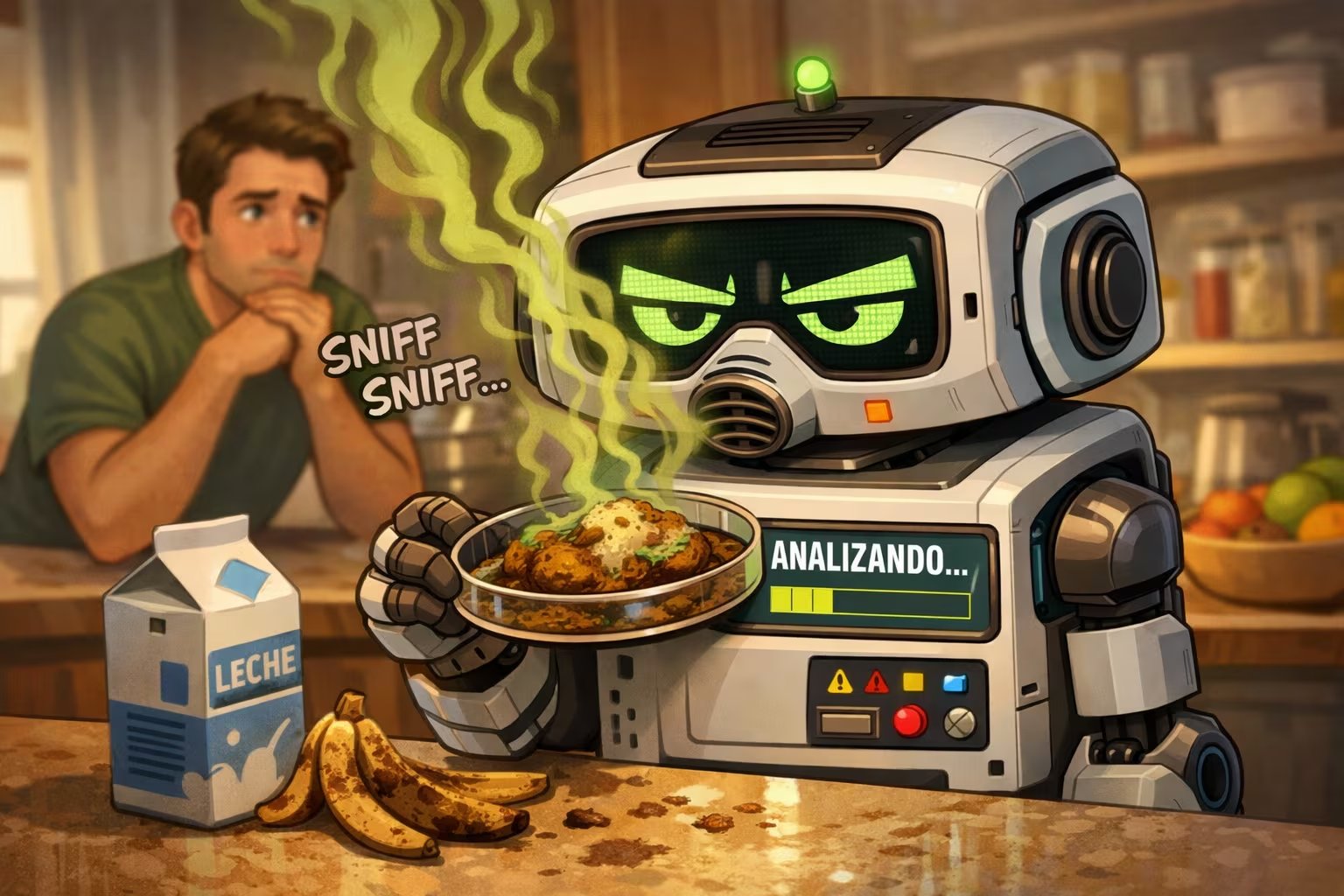 La tecnología de la nariz electrónica permite identificar compuestos volátiles como amoniaco o aminas, señales claras de descomposición en carne y pescado. (Imagen Ilustrativa Infobae)