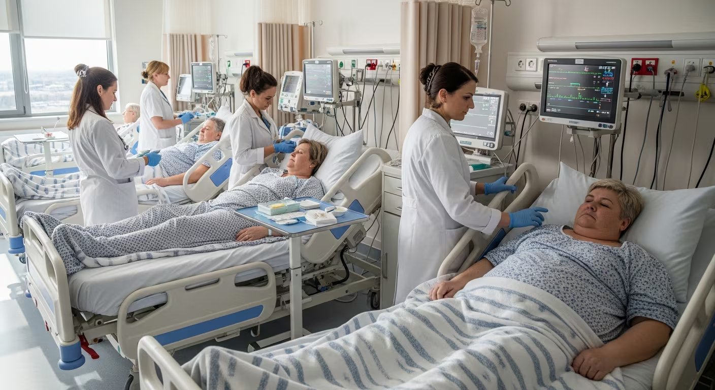 La obesidad se vincula con hasta el 11% de los 5,4 millones de muertes anuales por enfermedades infecciosas en todo el mundo (Imagen Ilustrativa Infobae)