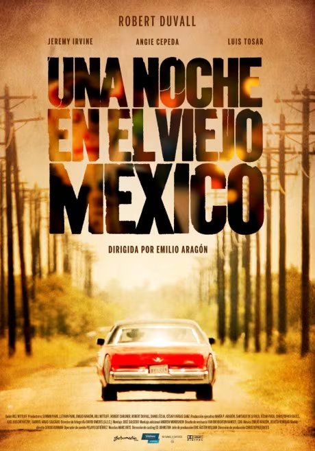 Poster de 'Una noche en el viejo México'.