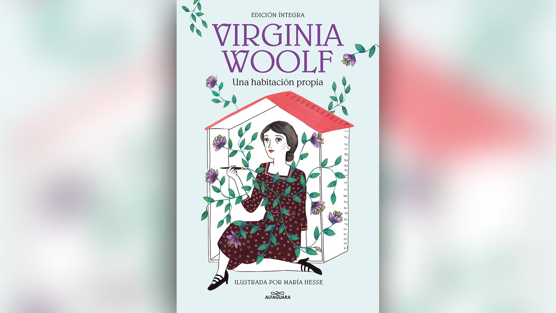 Cubierta de la versión ilustrada de 'Una habitación propia', de Virginia Woolf. (Alfaguara)