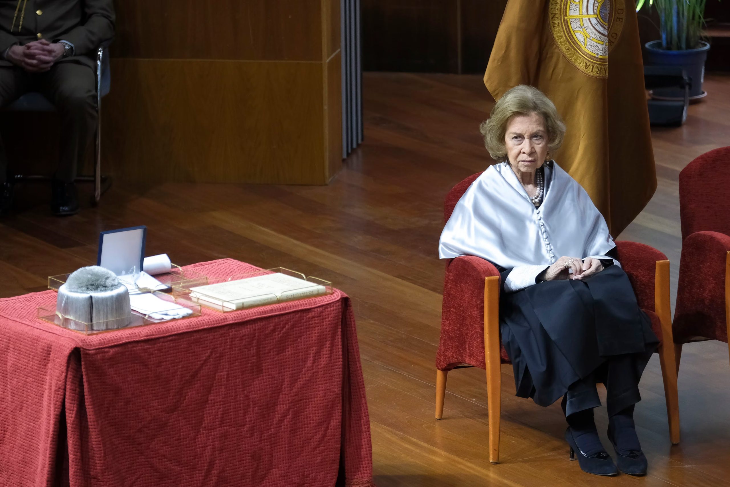 La reina Sofía, investida Doctora Honoris Causa por la Universidad de Las Palmas de Gran Canaria (EFE)