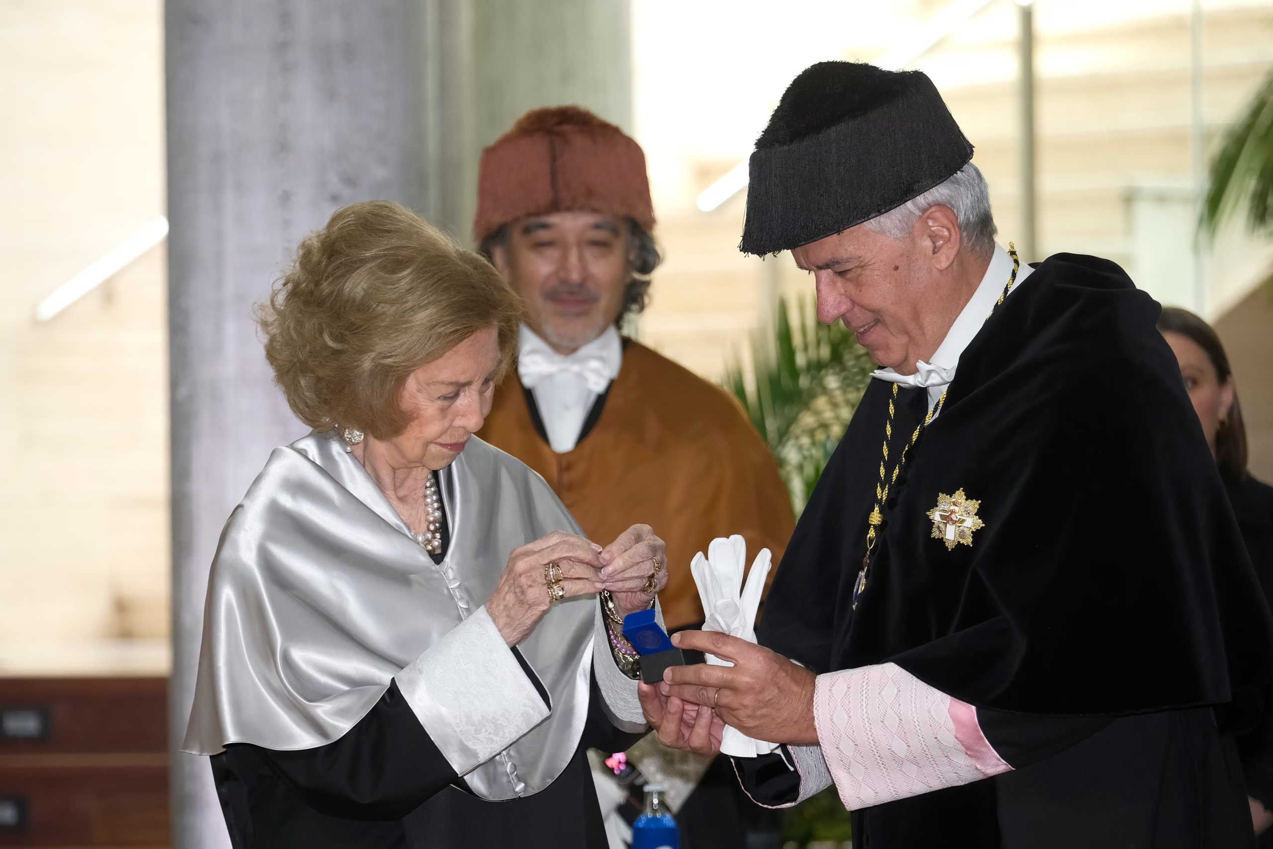 La reina Sofía, investida Doctora Honoris Causa por la Universidad de Las Palmas de Gran Canaria (EFE)