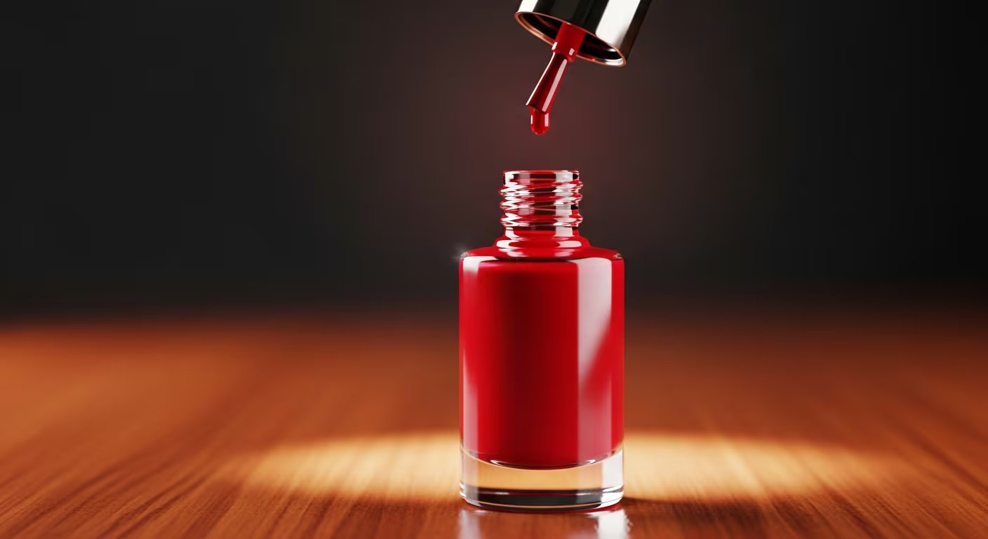 Expertas en psicología señalan que el color rojo en la manicura se asocia con energía, liderazgo y una autoimagen más segura (Imagen Ilustrativa Infobae)