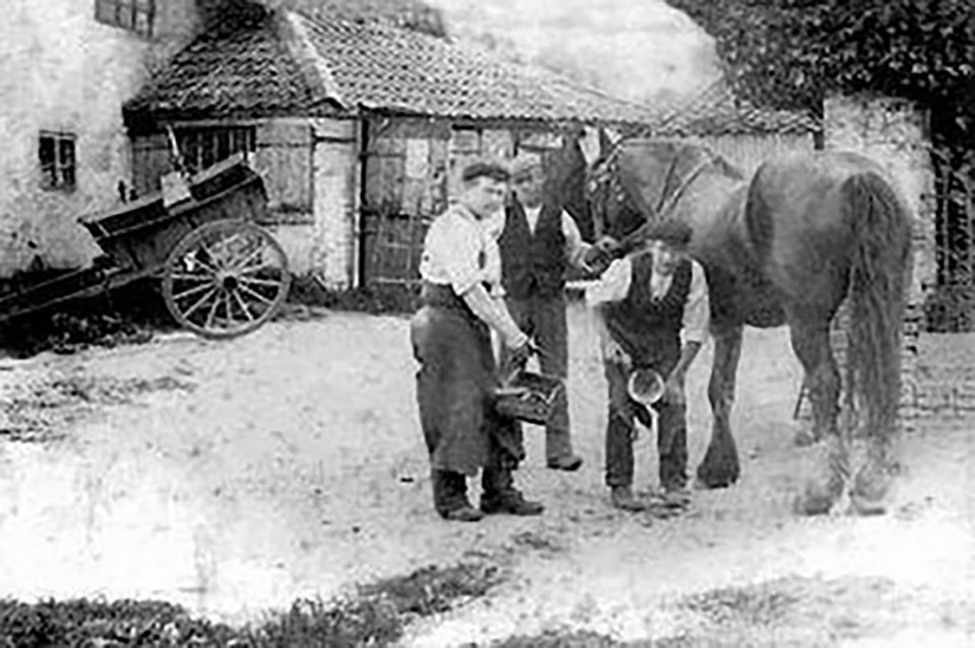 La vida en Imber estaba caracterizada por los trabajos rurales hasta la llegada del Ministerio de Defensa británico (www.imbervillage.co.uk)